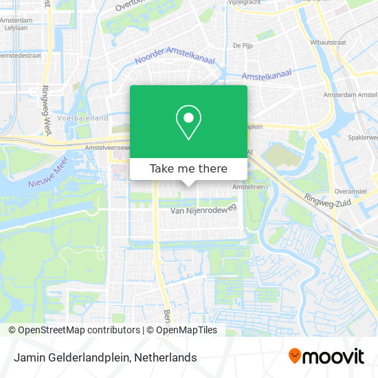 Jamin Gelderlandplein map