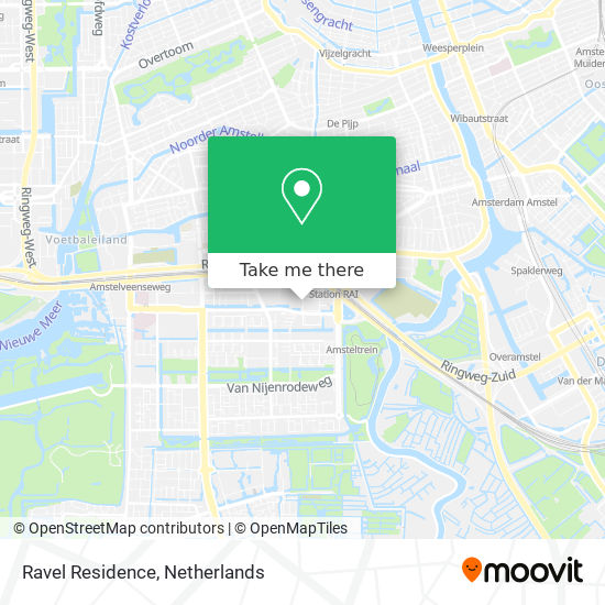 Ravel Residence map