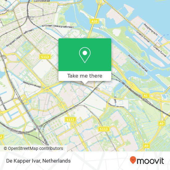 De Kapper Ivar map