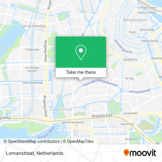 Lomanstraat map