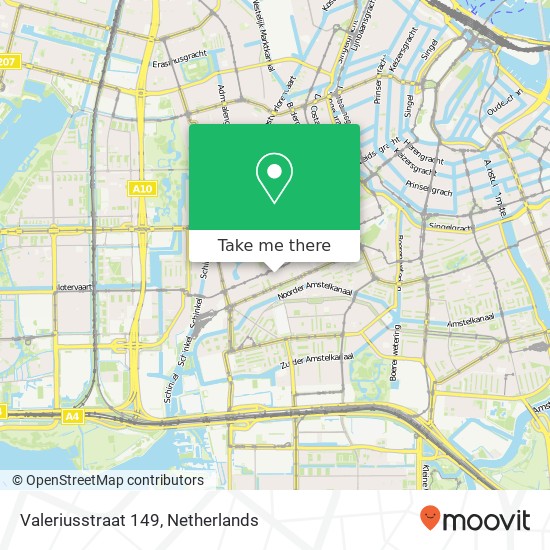 Valeriusstraat 149 map