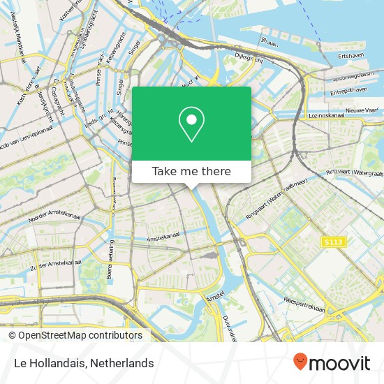 Le Hollandais map