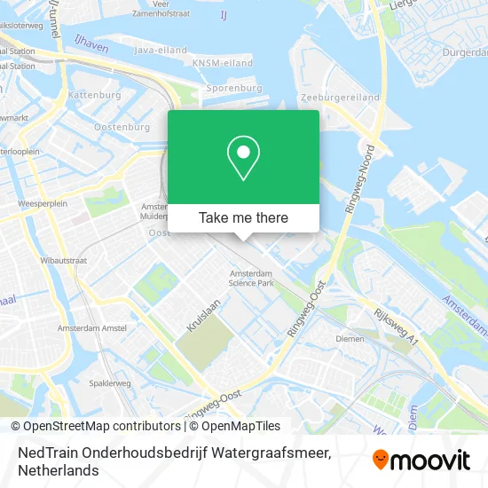 NedTrain Onderhoudsbedrijf Watergraafsmeer map