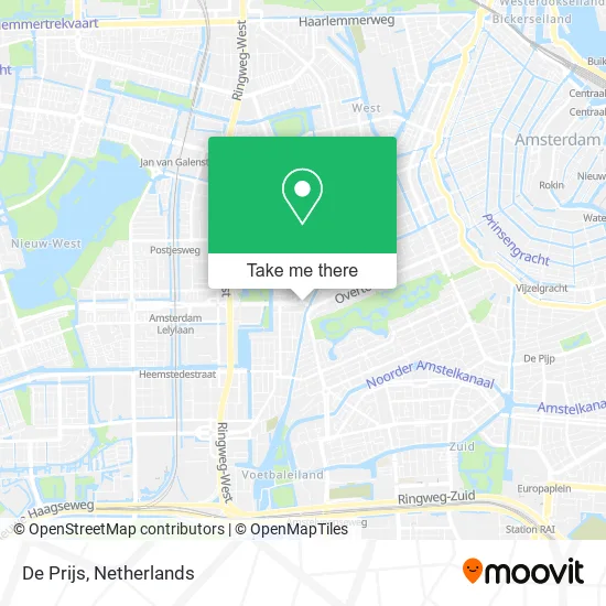 De Prijs map