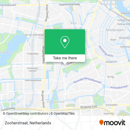 Zocherstraat map
