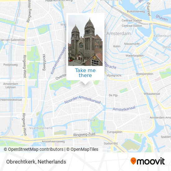 Obrechtkerk map