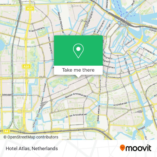 Hotel Atlas map