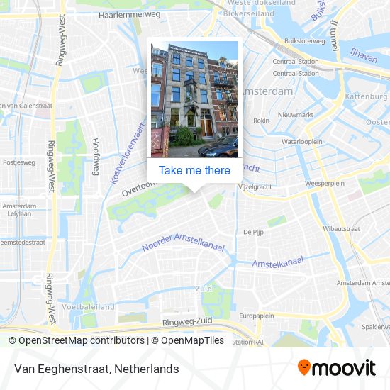 Van Eeghenstraat Karte