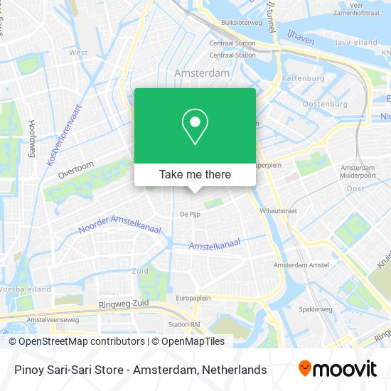 Pinoy Sari-Sari Store - Amsterdam map