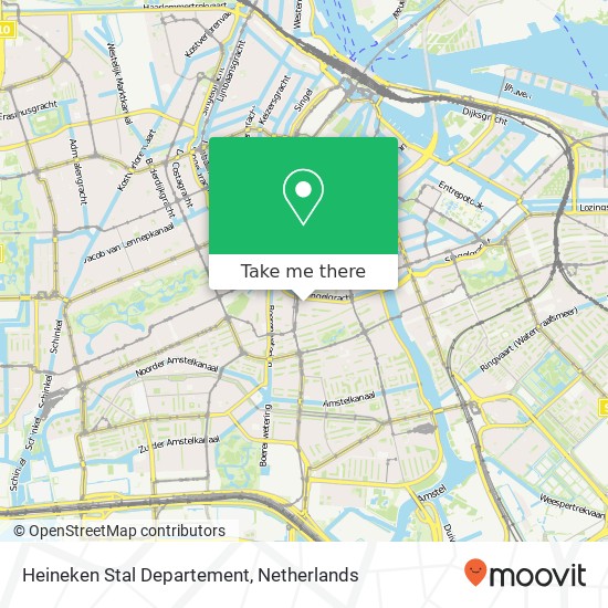 Heineken Stal Departement map