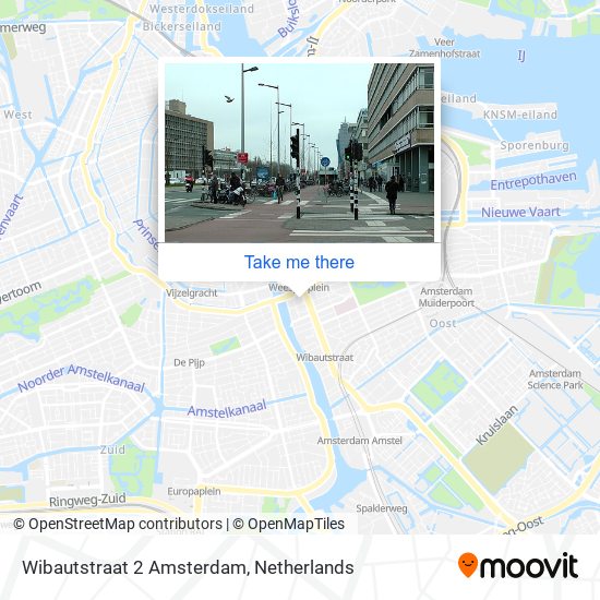 Wibautstraat 2 Amsterdam Karte
