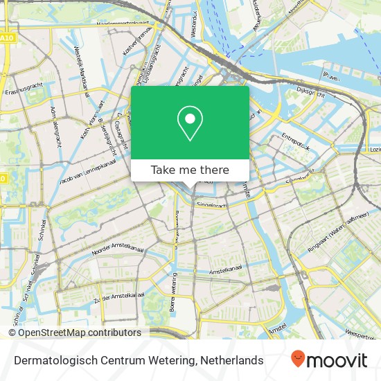 Dermatologisch Centrum Wetering map