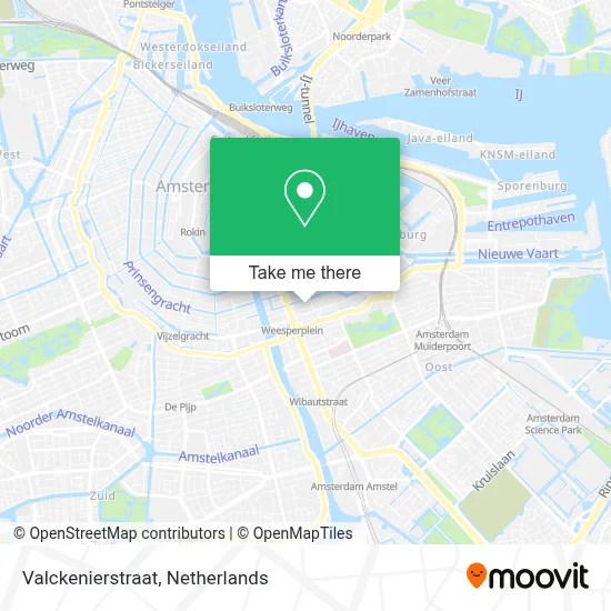 Valckenierstraat map