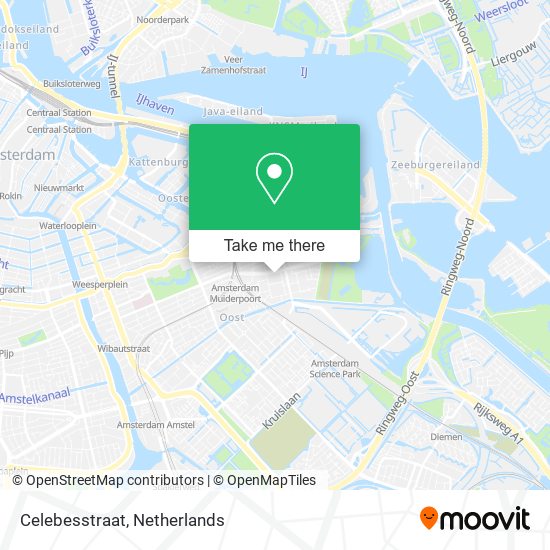 Celebesstraat map