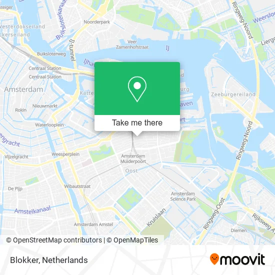 Blokker map