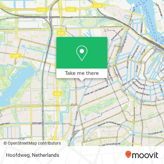 Hoofdweg map