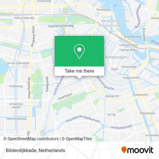 Bilderdijkkade map
