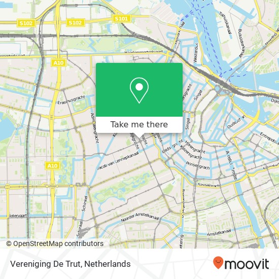 Vereniging De Trut map