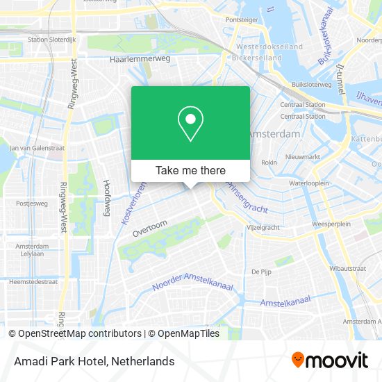 Amadi Park Hotel map