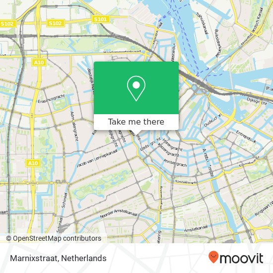 Marnixstraat map