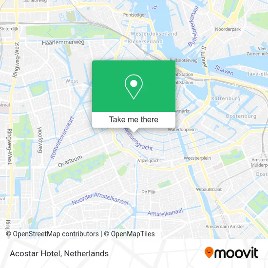 Acostar Hotel map