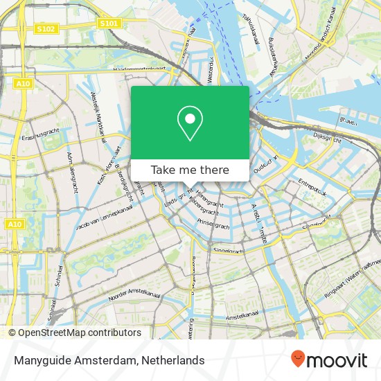 Manyguide Amsterdam Karte