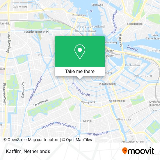 Katfilm map