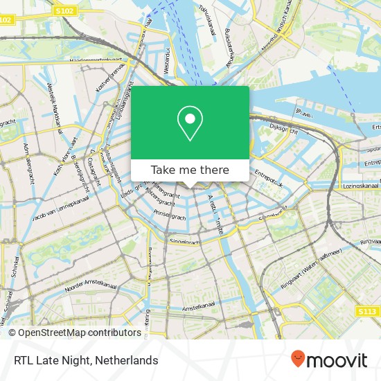 RTL Late Night map