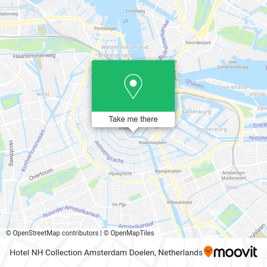 Hotel NH Collection Amsterdam Doelen map