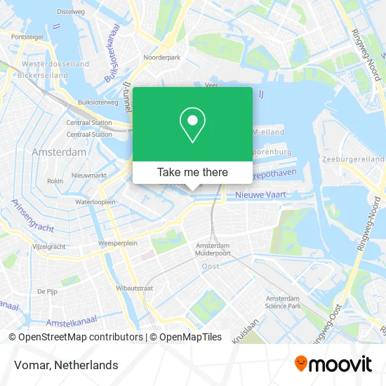 Vomar map