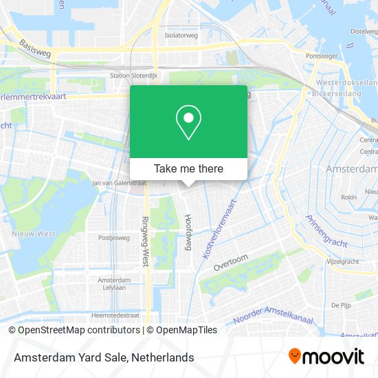 Amsterdam Yard Sale map