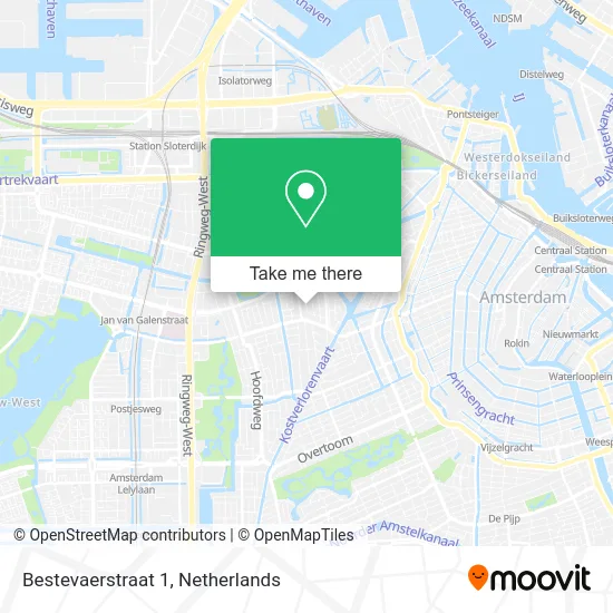 Bestevaerstraat 1 map
