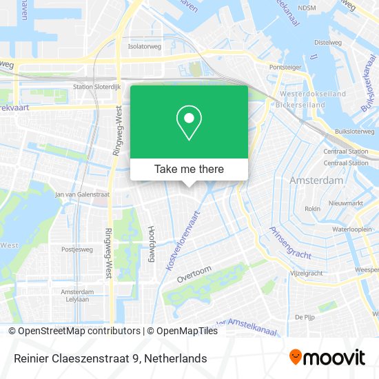Reinier Claeszenstraat 9 map