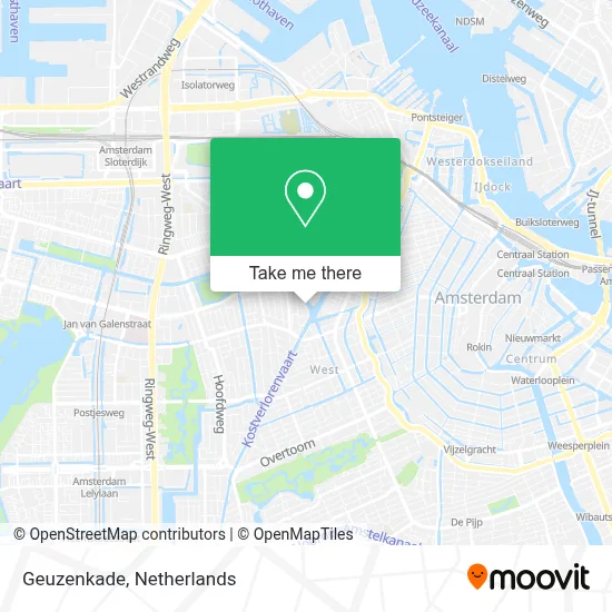 Geuzenkade map