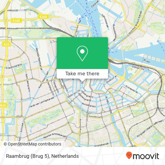 Raambrug (Brug 5) map