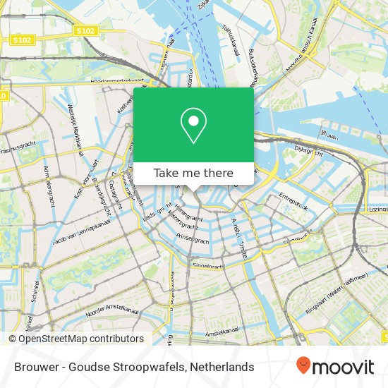 Brouwer - Goudse Stroopwafels map