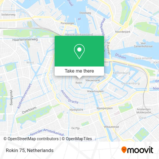 Rokin 75 map