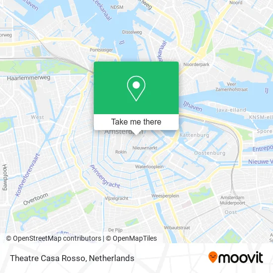 Theatre Casa Rosso map