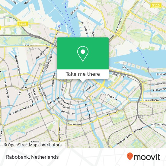 Rabobank map