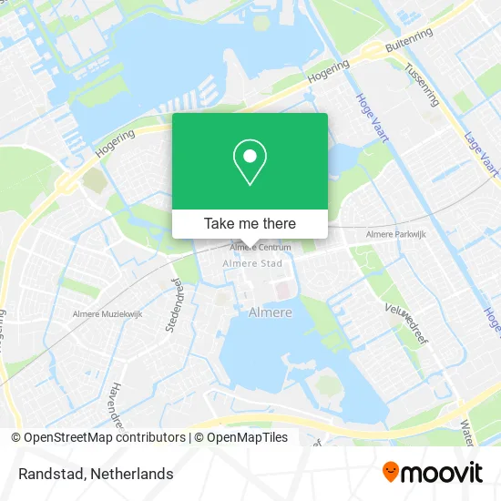 Randstad map