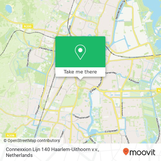 Connexxion Lijn 140 Haarlem-Uithoorn v.v. map