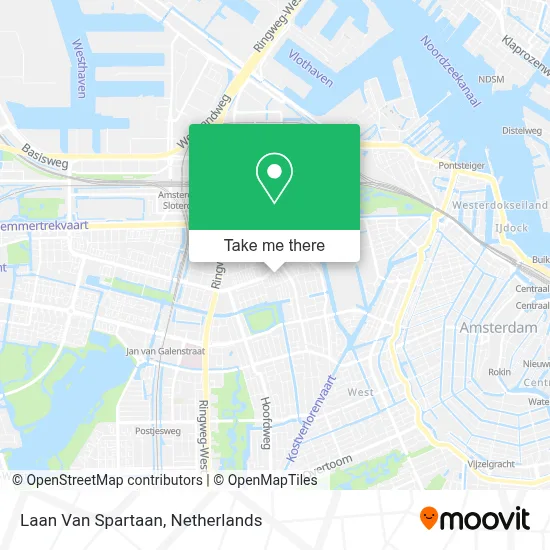 Laan Van Spartaan map