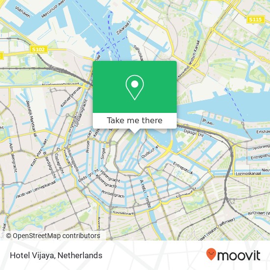 Hotel Vijaya map