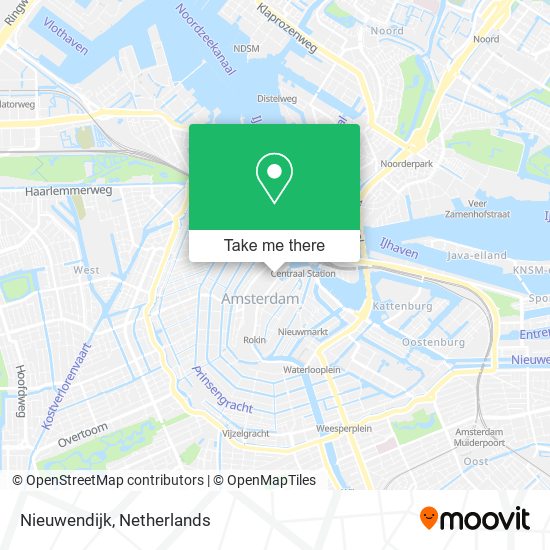 Nieuwendijk Karte