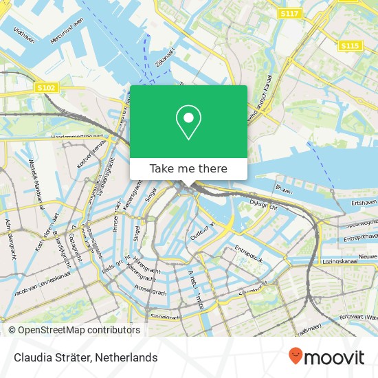 Claudia Sträter map