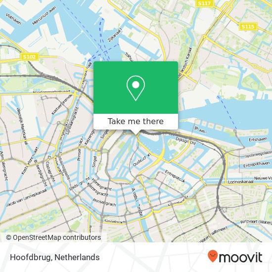 Hoofdbrug map