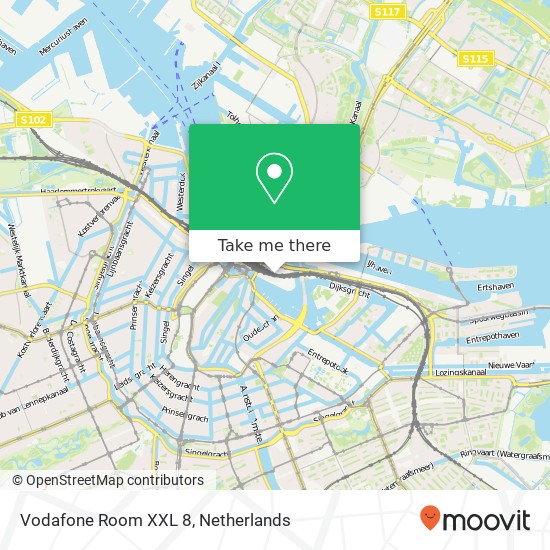 Vodafone Room XXL 8 map