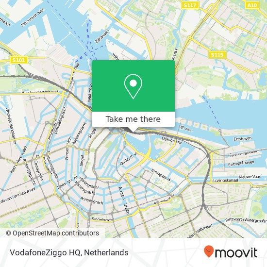 VodafoneZiggo HQ map