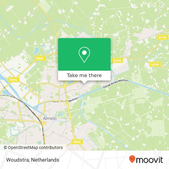 Woudstra map