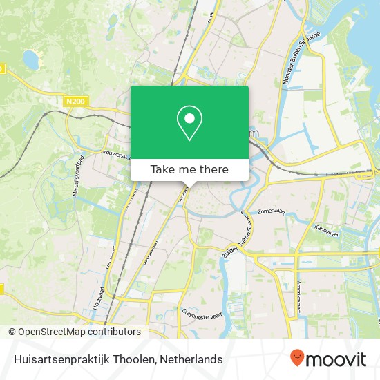 Huisartsenpraktijk Thoolen map